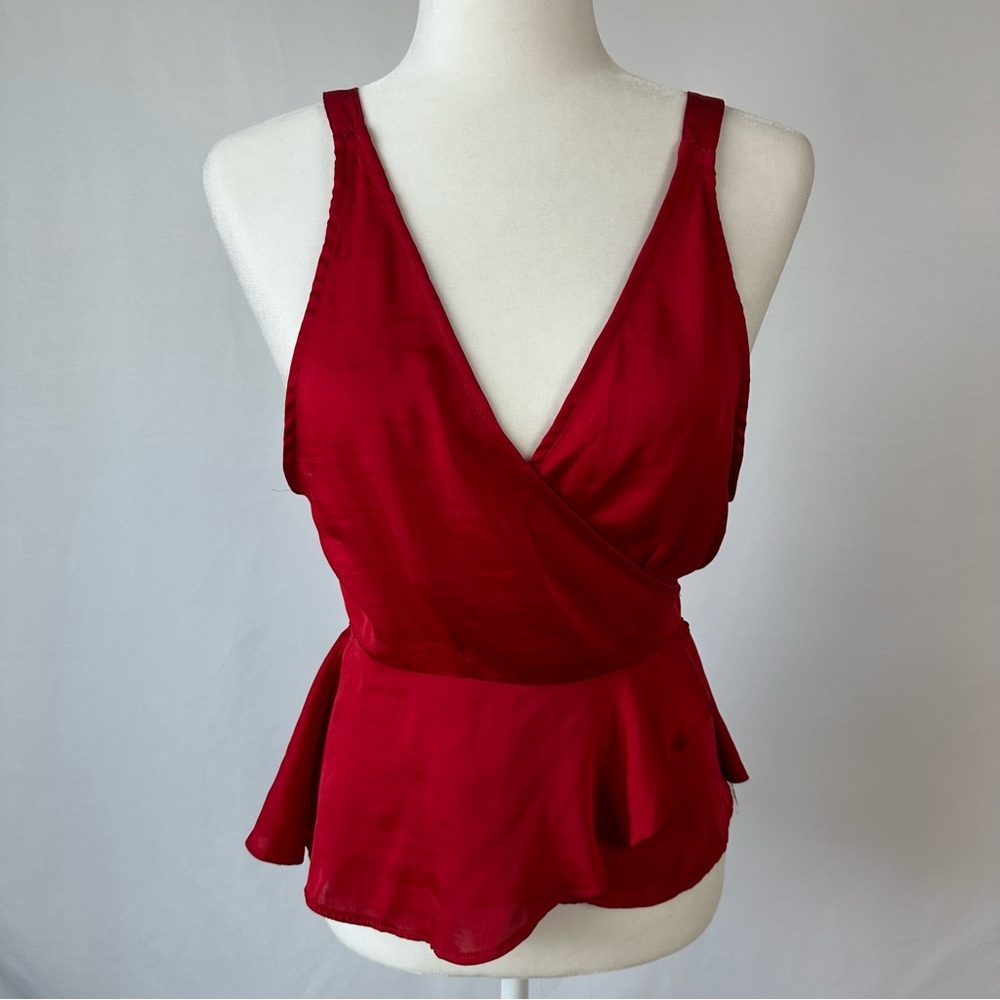 Free People Red Tank Top